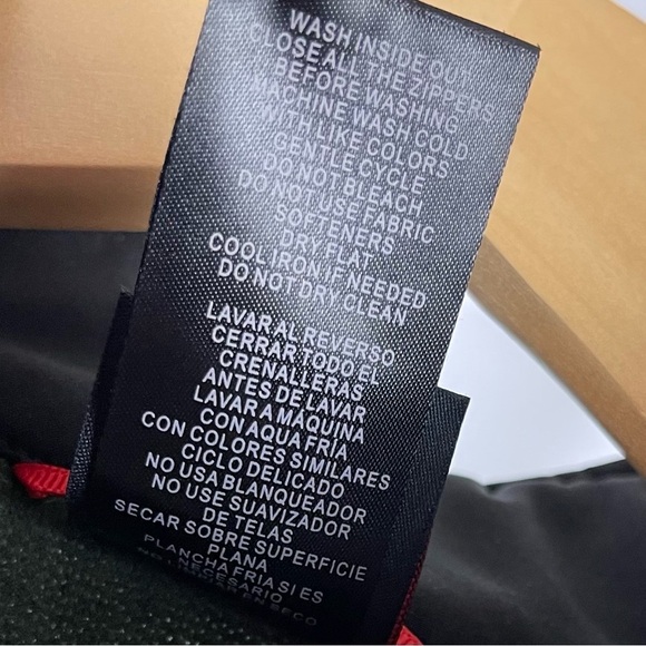 GERRY Mens Large Heavy Knit Fleece Zip Jacket Olive Green Outdoor Hiking Camping - Picture 5 of 7